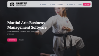 Open Black Belt